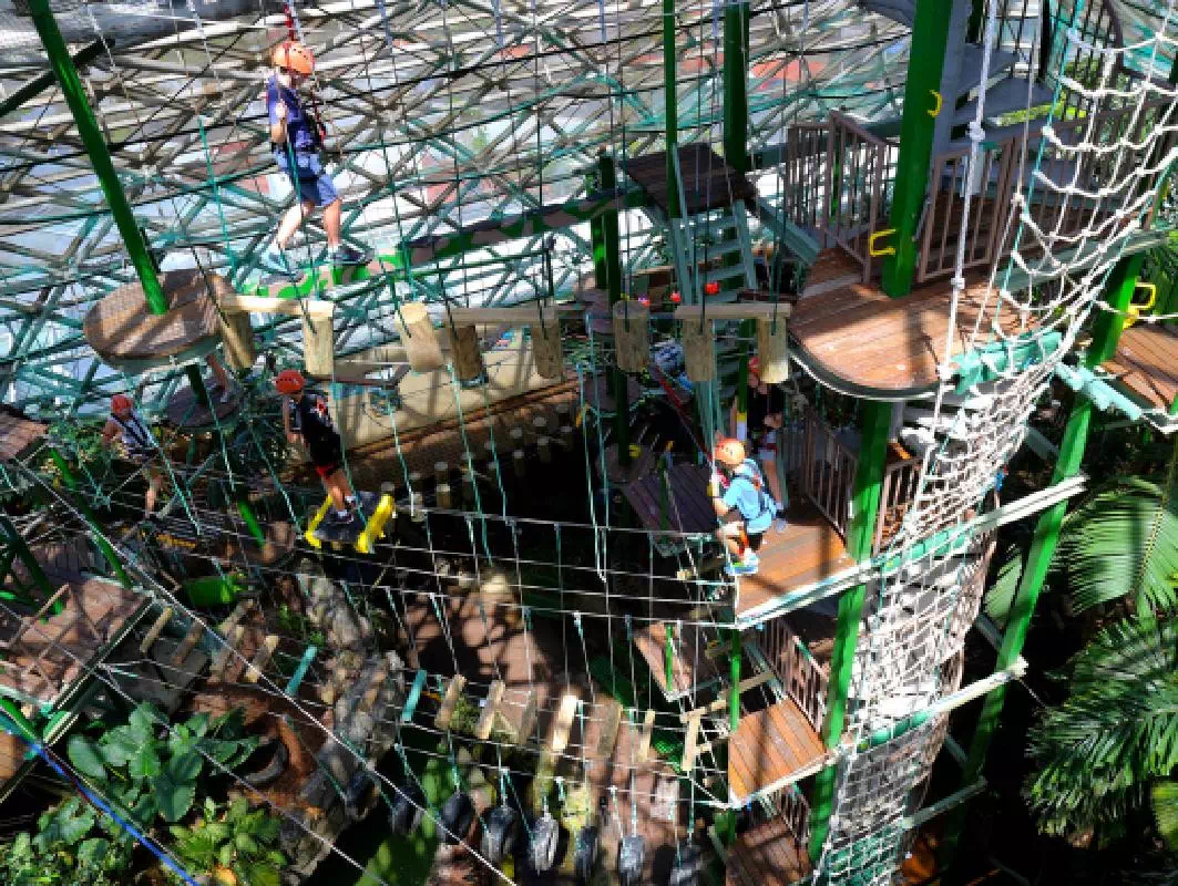 Cairns ZOOM & Wildlife Dome Entry Ticket and Ropes Course