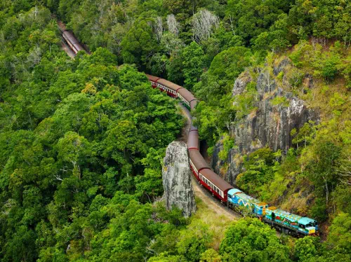 Kuranda Rainforest and Great Barrier Reef 2-Day Tour with Reef Magic Cruise