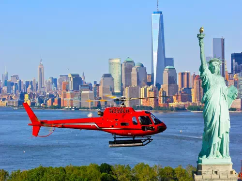 Helicopter Flight over the Empire State Building, Statue of Liberty and More