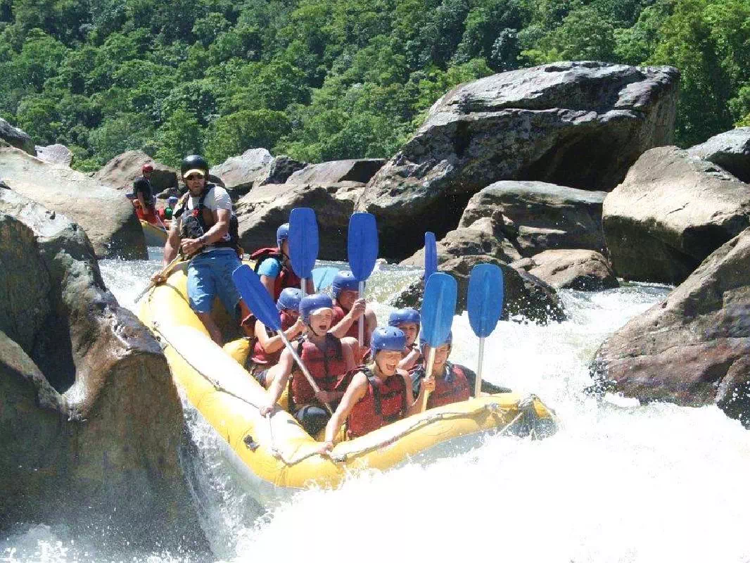 Barron River Rafting Adventure from Cairns with Hotel Transfers