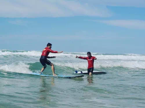 Surfing Lessons at Kirra Beach on the Gold Coast