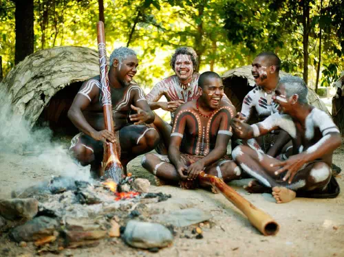 Tjapukai Aboriginal Cultural Park Half Day Tour from Cairns