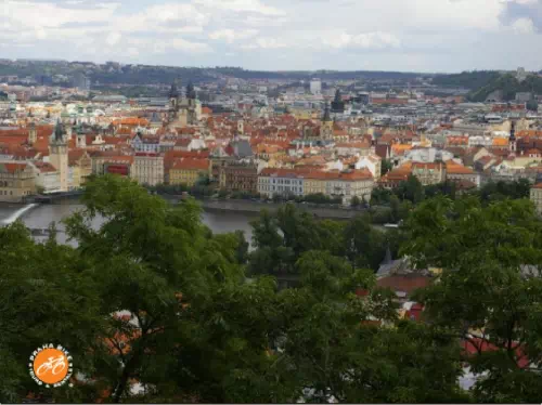 Prague City Guided Bike Tour with Prague Castle Visit