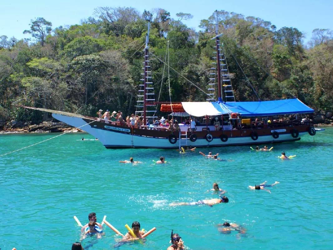 Full Day Angra dos Reis Cruise with Island and Buffet Lunch