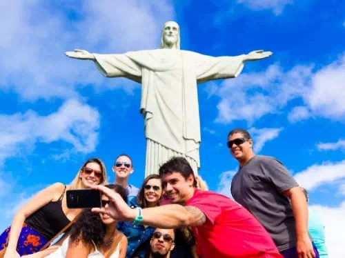 Rio de Janeiro Guided Christ the Redeemer Statue Visit with Local Market Tour