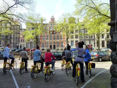 Amsterdam Bike Tour with Rembrandt House, Vondelpark and Anne Frank House