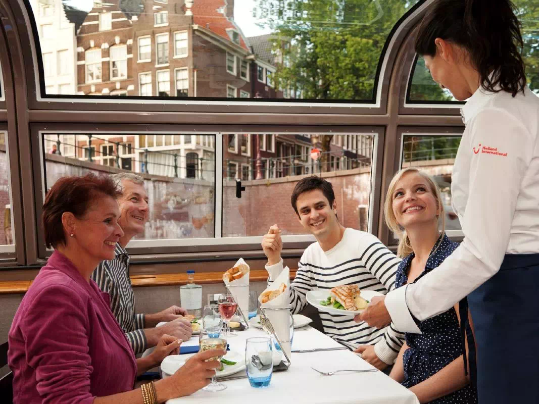 Amsterdam Canal 4-Course Dinner Cruise