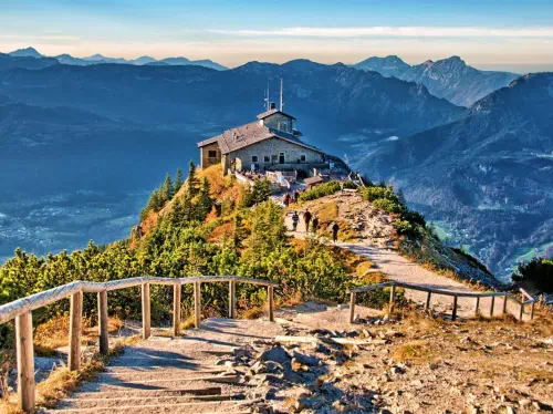 Bavarian Mountains Day Tour with Salt Mines and Eagle's Nest Visit from Salzburg