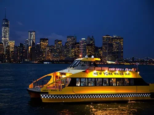 New York Statue of Liberty and City Lights Evening Cruise