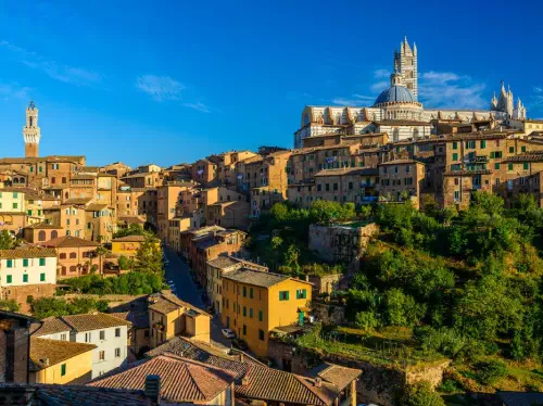 Siena, San Gimignano, Monteriggioni and Pisa Tour from Florence in a Small Group