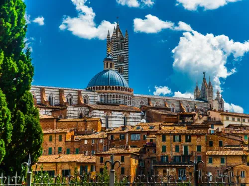 Siena, San Gimignano, Monteriggioni and Pisa Tour from Florence in a Small Group