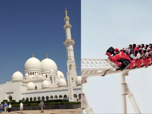 Abu Dhabi Sightseeing Tour with Optional Ferrari World Entry Ticket from Dubai