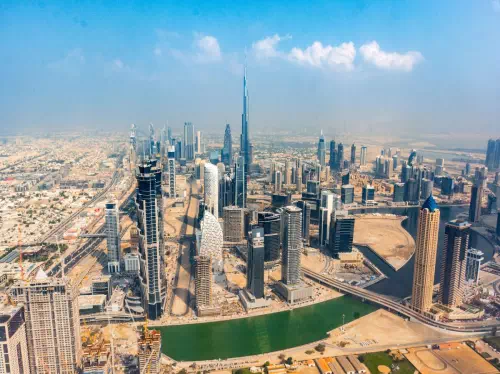 Seaplane Flight over Burj Khalifa, Burj Al-Arab, Palm Jumeirah and The World