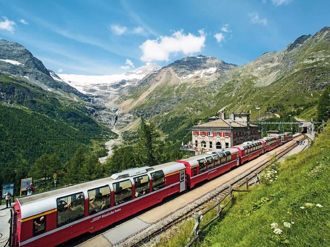 St. Moritz, Tirano and Lugano 3-Day Tour with Bernina Express (3-Star Hotel)