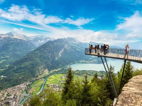 Switzerland GoldenPass Line 3-Day Tour to Lucerne, Interlaken and Montreux