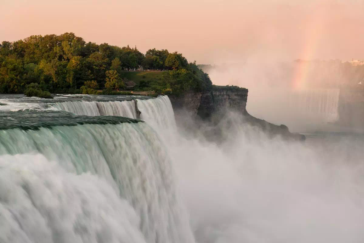 Niagara Falls US Side Half Day Tour from New York with Maid of the Mist Cruise
