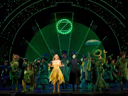 Wicked the Musical at the Gershwin Theatre New York