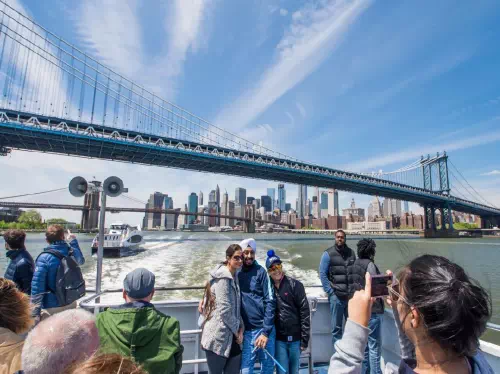 New York Hop-on Hop-off Cruise Pass with Choice of Attraction
