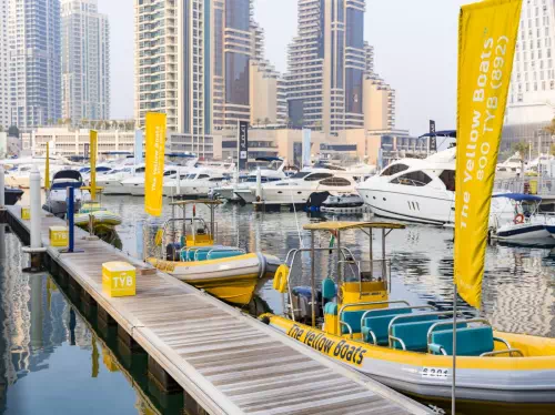 Dubai New Year's Eve Yellow Boat Cruise with Fireworks Show (December 31, 2021)