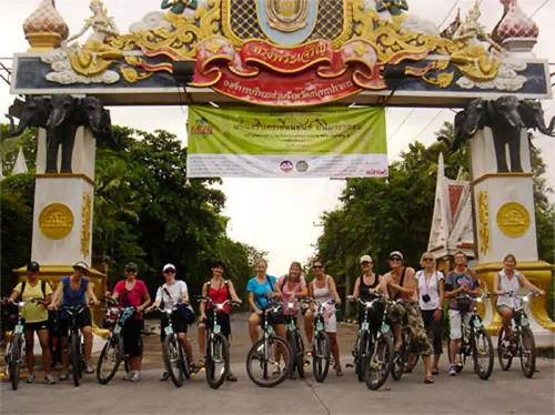 Bangkok Siam Sawan Half Day Bike Tour