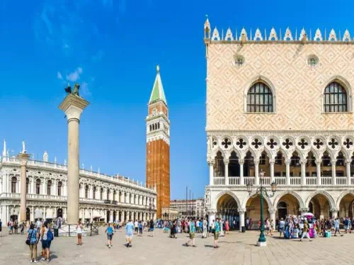 Venice Day Tour from Rome by High Speed Train with Hop On Hop Off Boat Ticket
