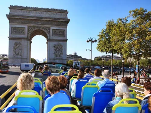 Paris Open Tour Hop On Hop Off Bus Tour and River Boat Tour