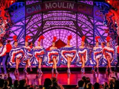 Paris Moulin Rouge Show Ticket with Champagne and Hotel Transfers
