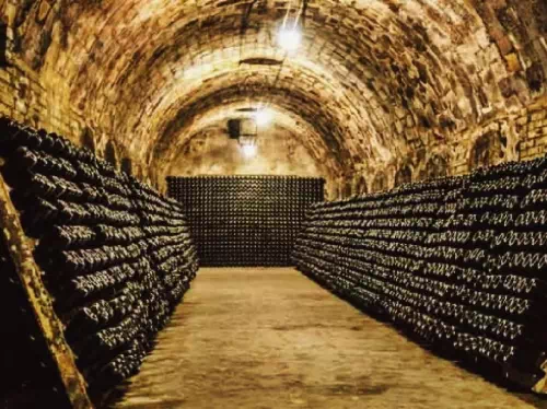 Moet and Chandon's Cellars Full Day Tour from Paris with Champagne Tasting