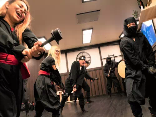 Beginner-Friendly Fun Virtual Reality and Ninja Experience in Tokyo