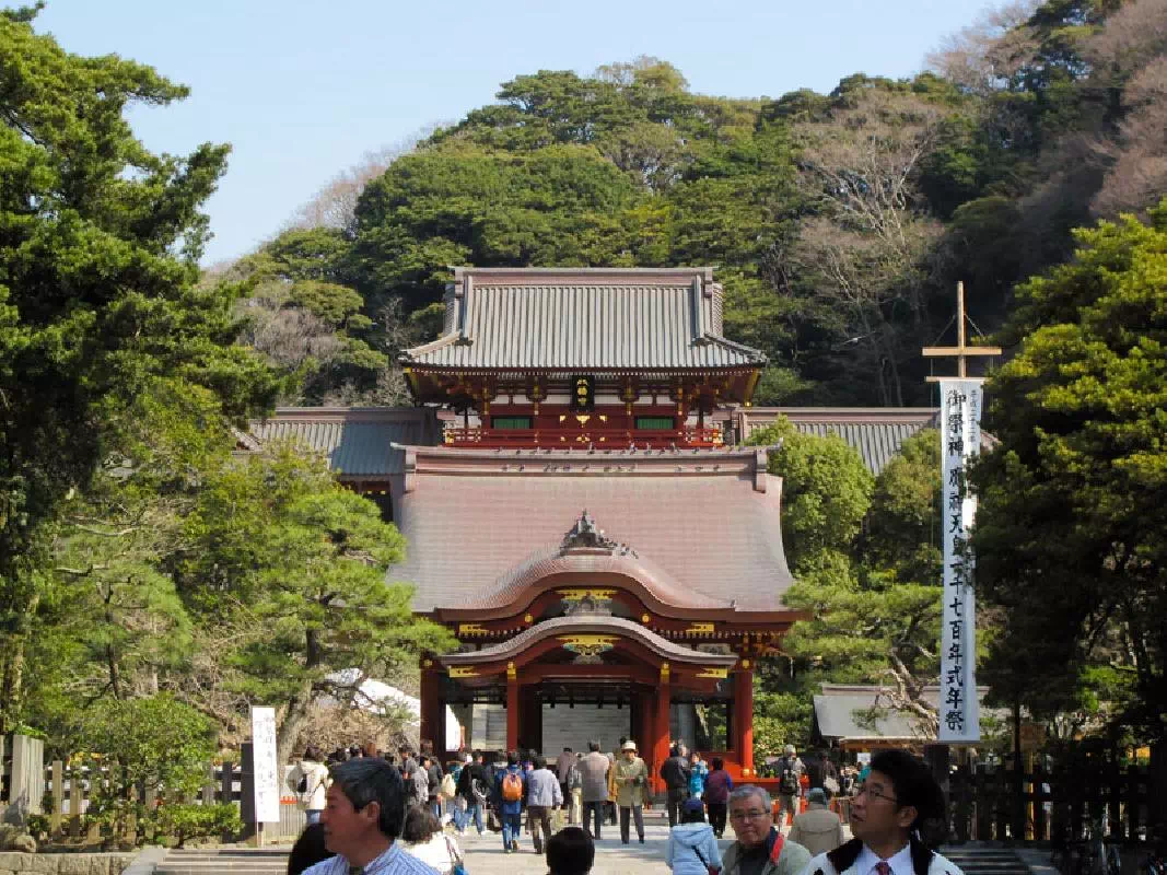 Private Kamakura Tour from Tokyo with Green Tea Experience at Jomyoji Temple