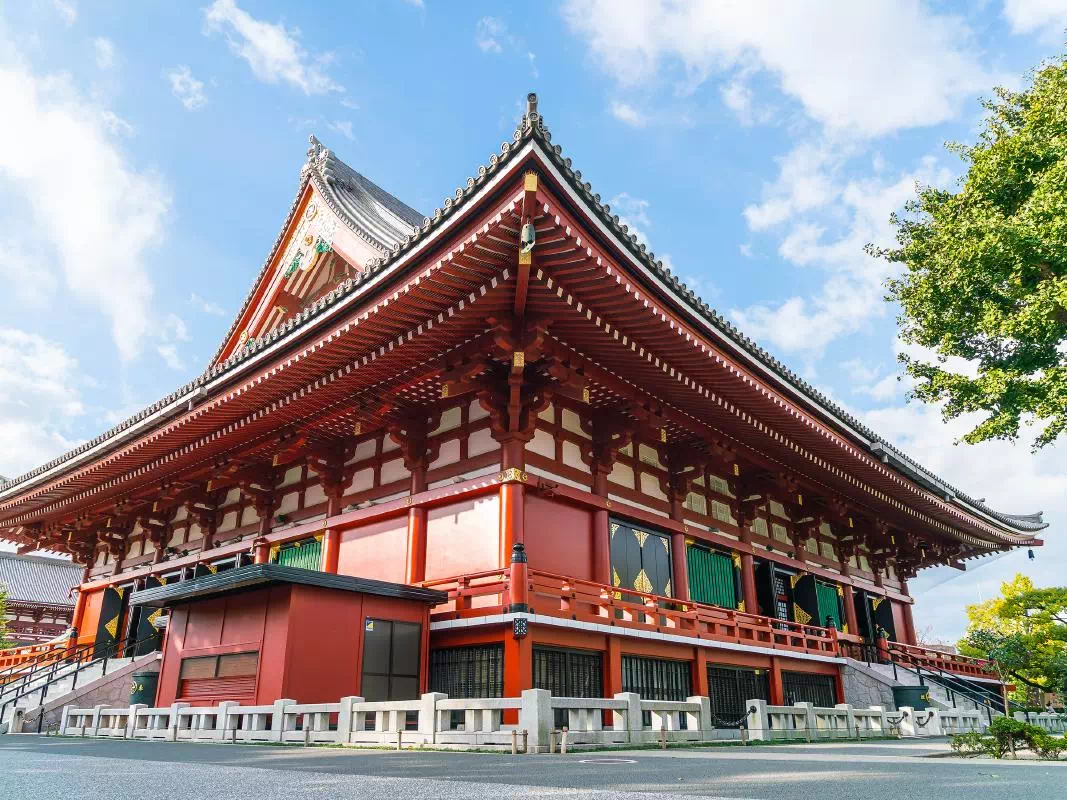 Tokyo Afternoon Bus Tour to Hamarikyu Gardens & Asakusa with Sumida River Cruise