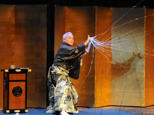 Classic Tezuma Japanese Magic and Illusion Lunchtime Show in Tokyo