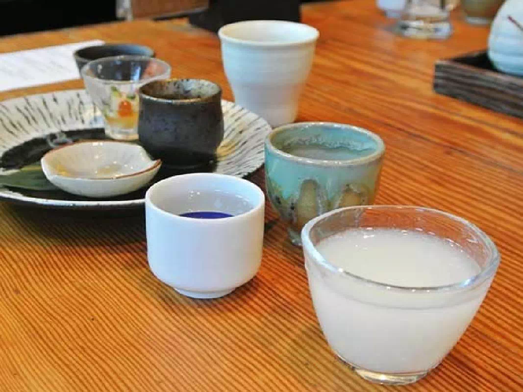 100 Types of Sake All-You-Can-Drink Tasting at a Local Bar in Ikebukuro