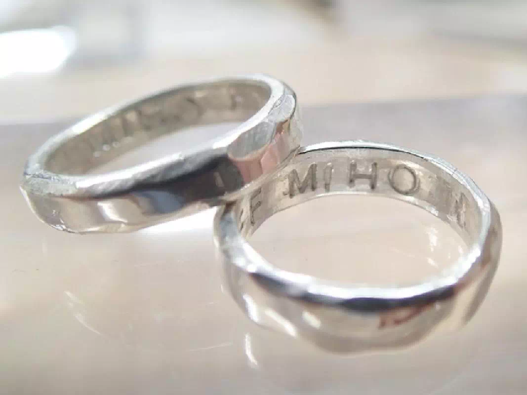 Make Your Own Silver Promise Rings or Wedding Rings in Tokyo